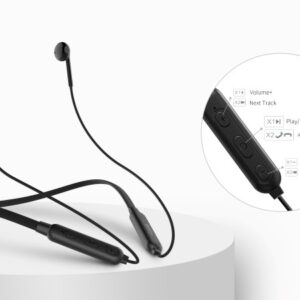 Auricolari Smart Sport Dual Bluetooth con archetto Neri