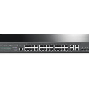 TP-Link Switch Managed L2 24 Porte + 4 Porte Gbit Combo - T2500-28TC