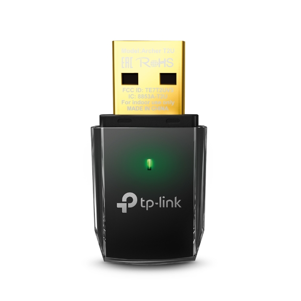 TP-Link Scheda Wireless USB Dual Band AC600 - Archer T2U