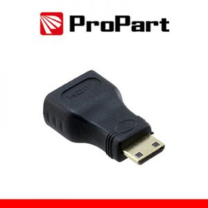Adattatore Spina HDMI Mini(tipo C)–Presa HDMI(19PIN) dorato