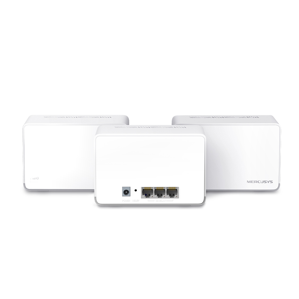 Mercusys Sistema Mesh Wi-Fi 6 AX1800 3 Pack - Halo H70X(3-pack) - immagine 2