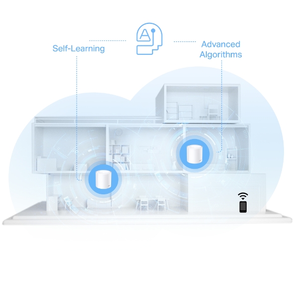TP-Link AX1500 Whole Home Mesh Wi-Fi 6 System - immagine 6