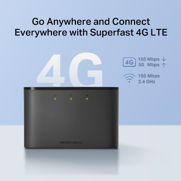 Mercusys 4G LTE Mobile Wi-Fi Router - immagine 3