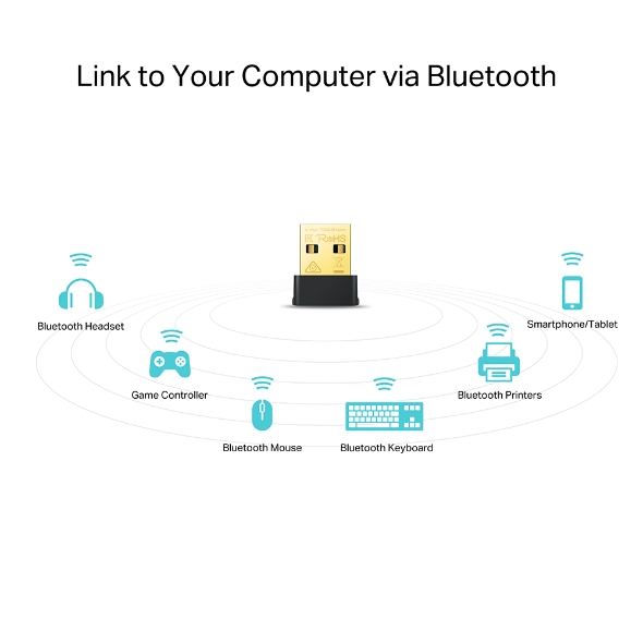 TP-Link Nano adattatore USB Wi-Fi AC600 e Bluetooth 4.2 - Archer T600UB Nano - immagine 3