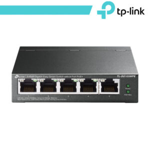 TP-Link 5-Port Gigabit Easy Smart Switch con 4-Porte PoE+