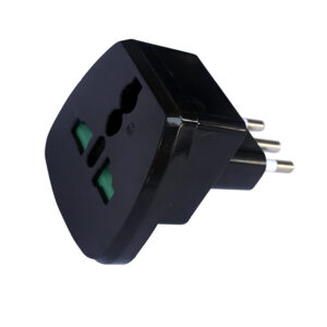 Adattatore universale spina 10A nero