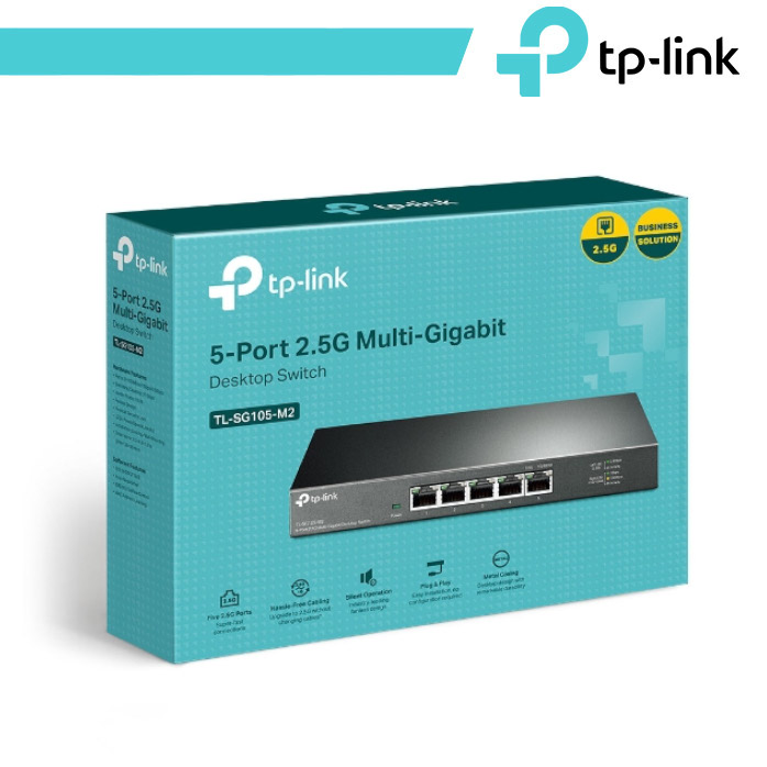 TP-Link Switch Desktop 5 Porte 2.5G - TL-SG105-M2 - immagine 6
