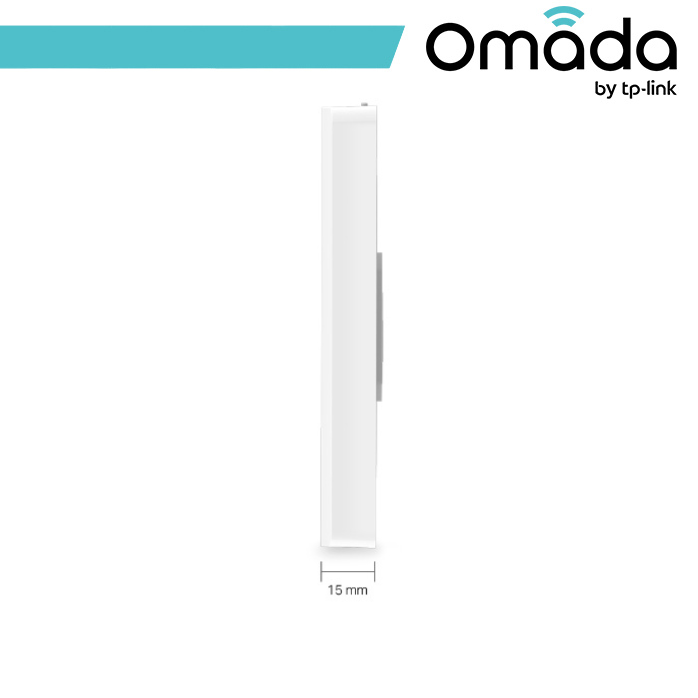 Omada Access Point Wall-Plate MU-MIMO AC1200 con porte Gigabit - EAP235-Wall - immagine 2