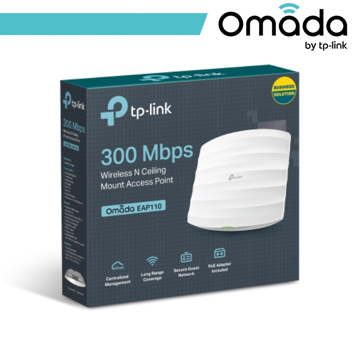 Omada Access Point Indoor Wireless N300 - EAP110 - immagine 4