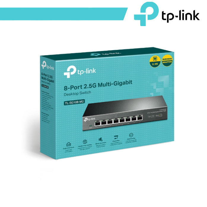 TP-Link Switch Desktop 8 Porte 2.5G - TL-SG108-M2 - immagine 6