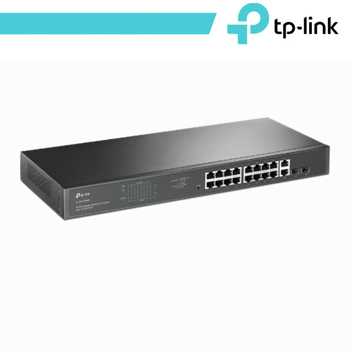 TP-Link Switch Rackmount 18 Porte Gigabit LAN, di cui 16 PoE - immagine 2