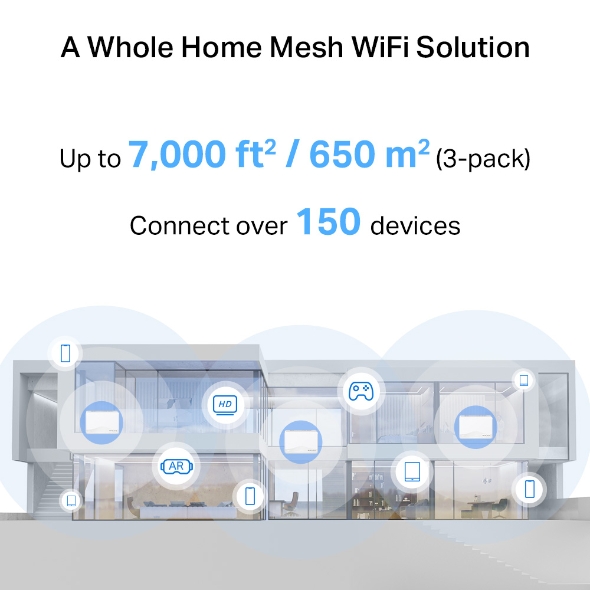 Mercusys BE3600 Whole Home Mesh Wi-Fi 7 System 2 pack - Halo H25BE(2-pack) - immagine 5