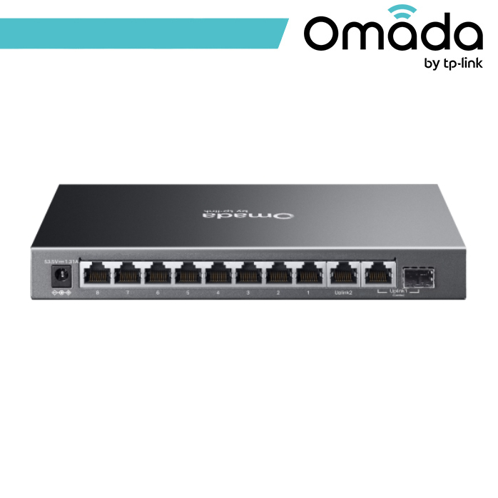Omada Switch Gigabit Easy Managed a 10 porte con 8 porte PoE+ - ES210GP - immagine 2
