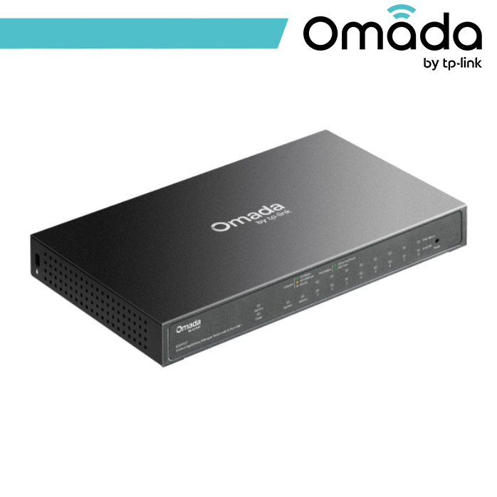 Omada Switch Gigabit Easy Managed a 10 porte con 8 porte PoE+ - ES210GP - immagine 4