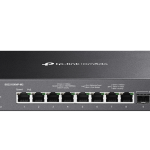 Omada Switch Smart 8 Porte 2.5GBASE-T PoE+, 2 Porte 10GE SFP+ - SG2210XMP-M2