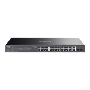 Omada 28-Port Gigabit Easy Managed Switch with 24-Port PoE+
