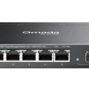 Omada 5-Port 2.5GBASE-T Easy Managed Switch with 1 10GE SFP+ Slot